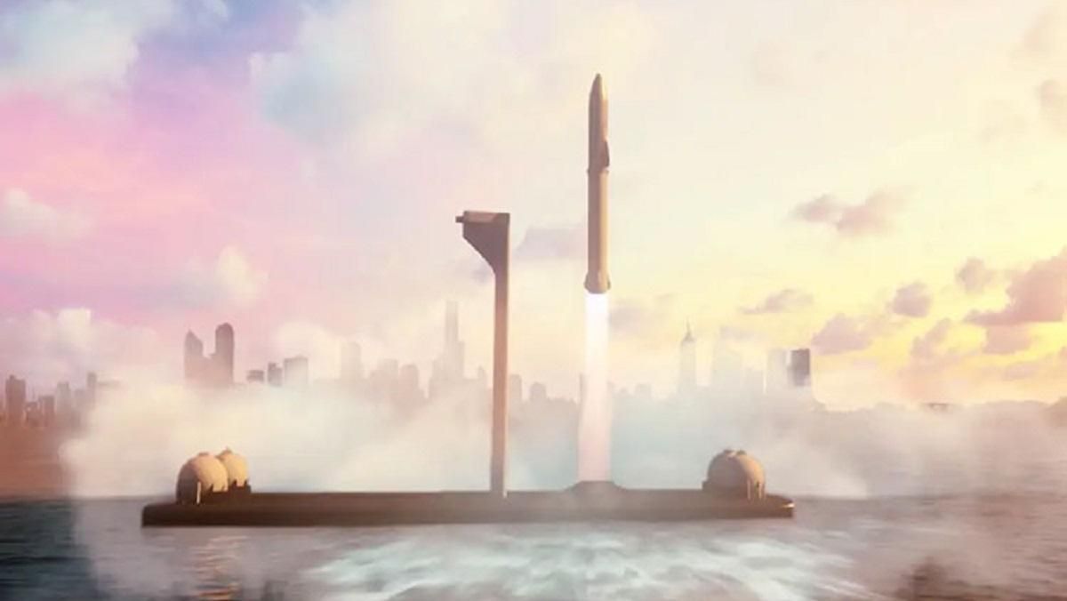 SpaceX строит плавающие космодромы сверхтяжелого класса для путешествий на Марс и Луну SpaceX строит плавающие космодромы сверхтяжелого класса для путешествий на Марс и Луну
