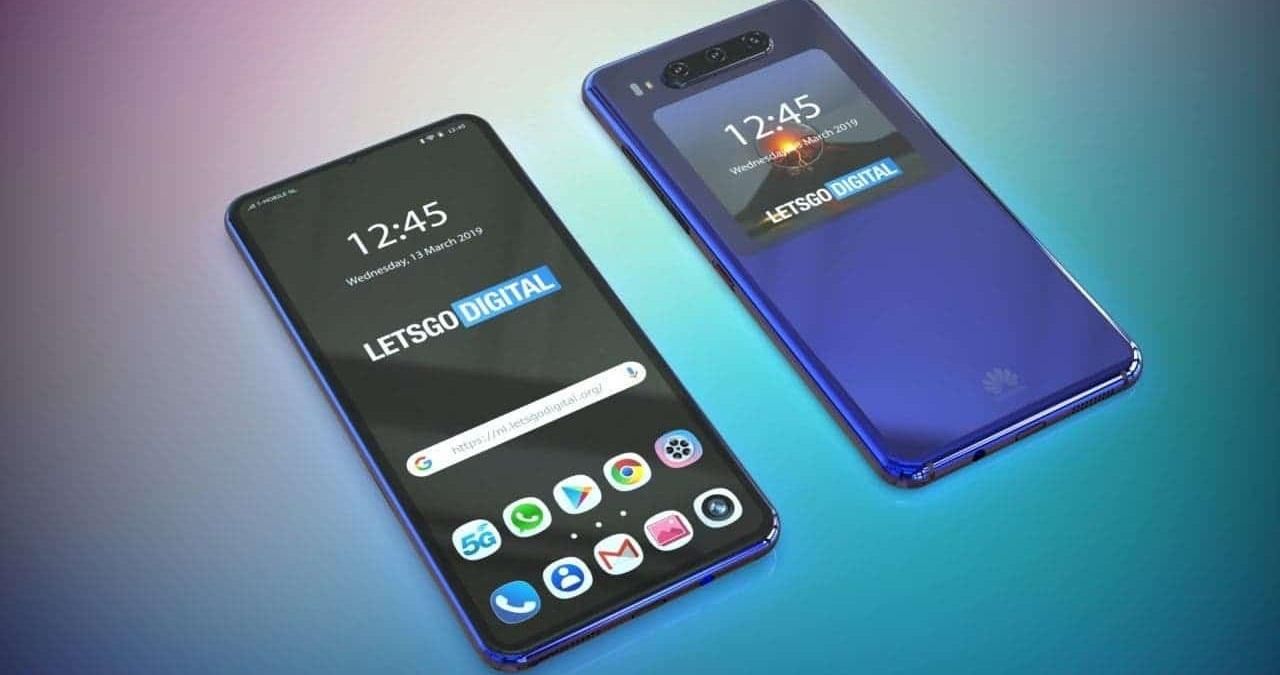 Huawei запатентовала смартфон с двумя дисплеями Huawei запатентовала смартфон с двумя дисплеями