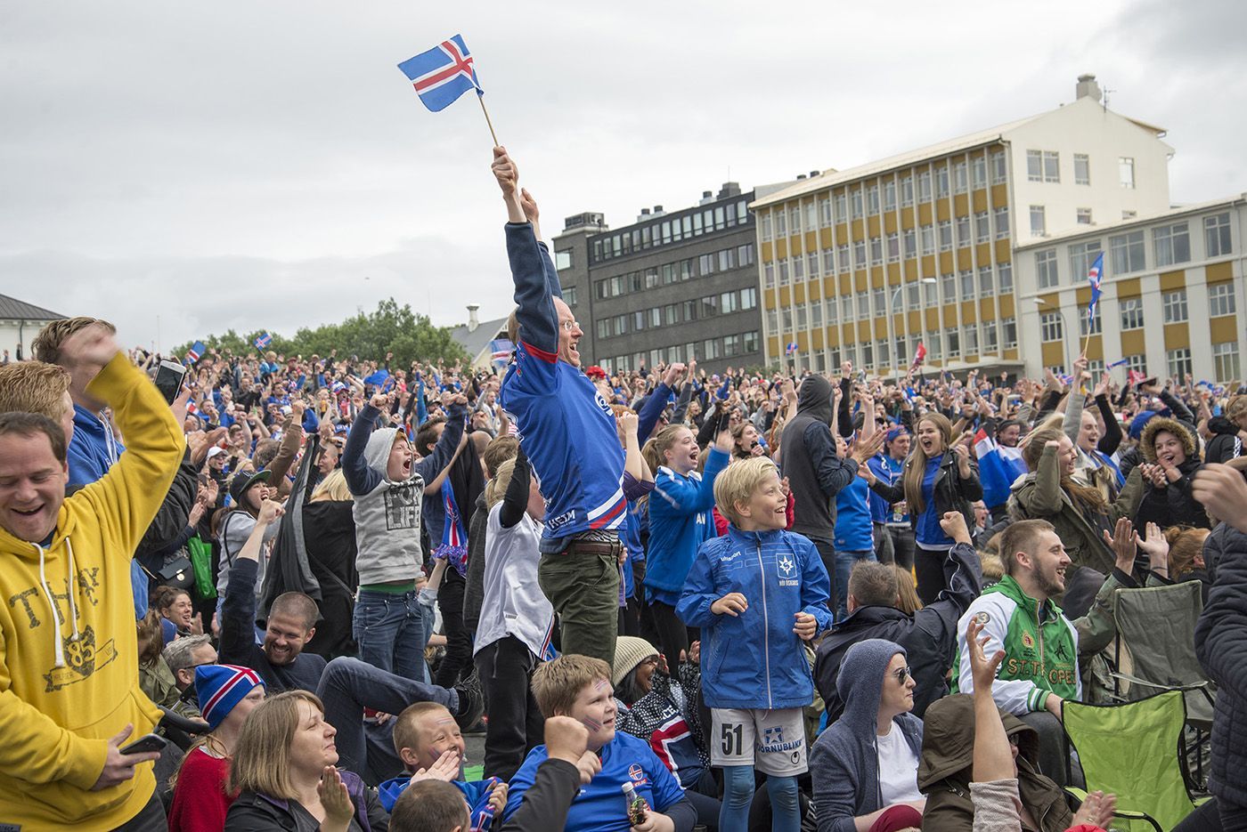 Населення Ісландії вболіває за свою збірну