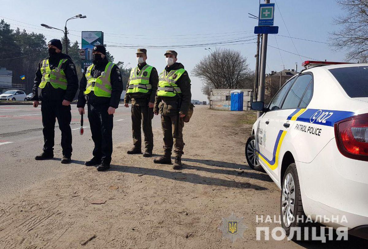 Сколько правоохранителей заразились коронавирусом в Украине