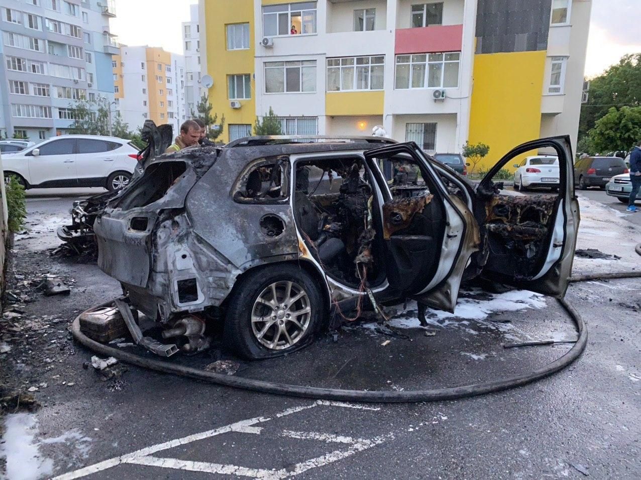 У Харкові спалили авто блогерки Тетяни Коряк 20 червня 2020: що відомо