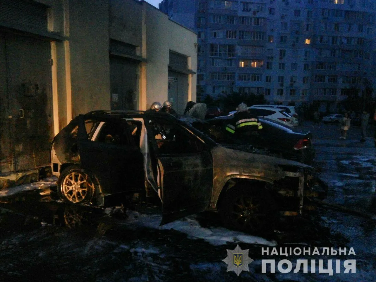 У Харкові спалили авто блогерки Коряк