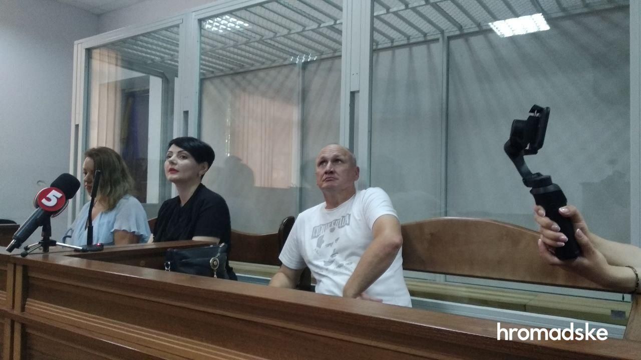 Микола Коханівський в залі суду