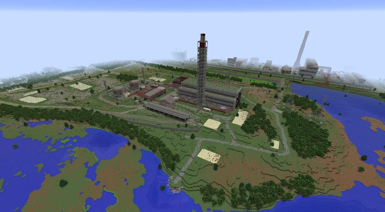У грі Minecraft відтворили Чорнобиль: фото