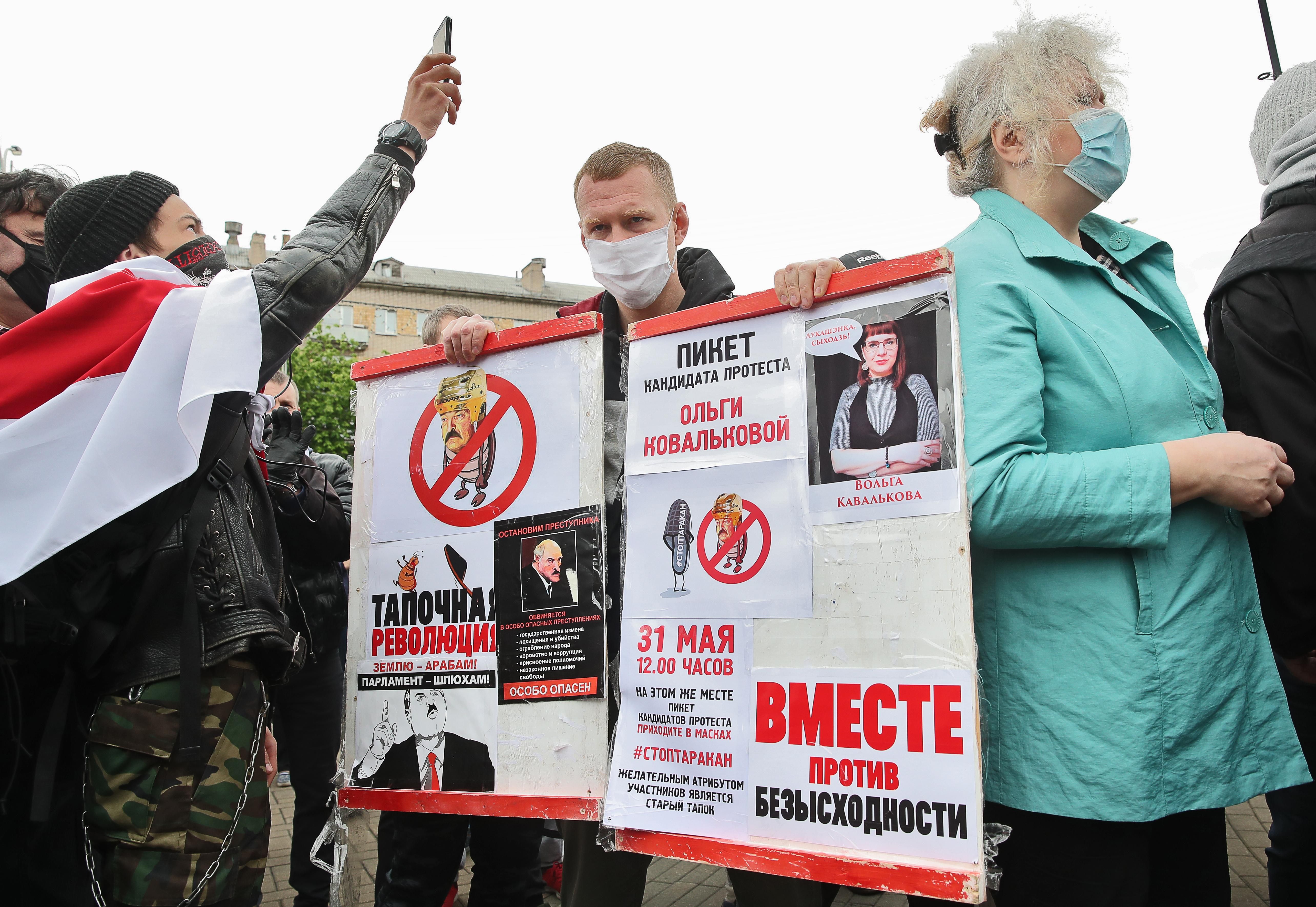 Протести в Білорусі - чи втримає Лукашенко владу Протести в Білорусі - чи втримає Лукашенко владу