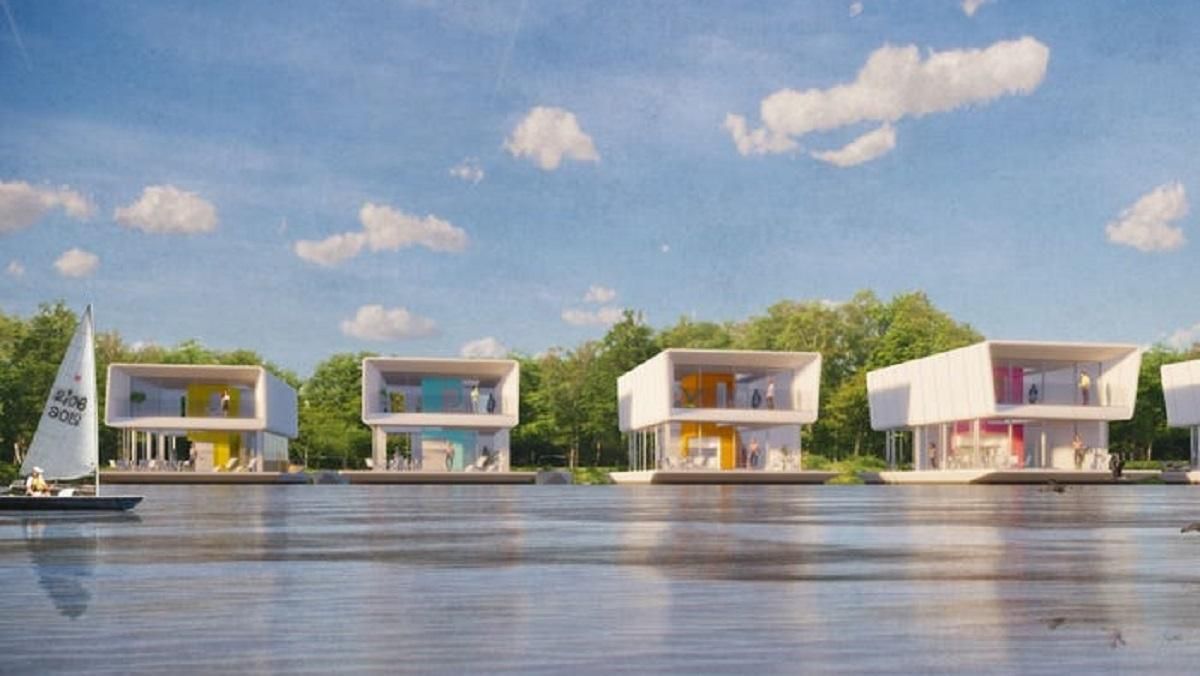 Голландська компанія буде будувати плавучі модульні будинки