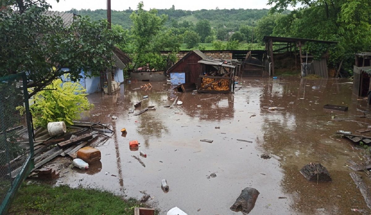 На Одещині затопило село Ананьїв Перший 24 червня 2020: фото