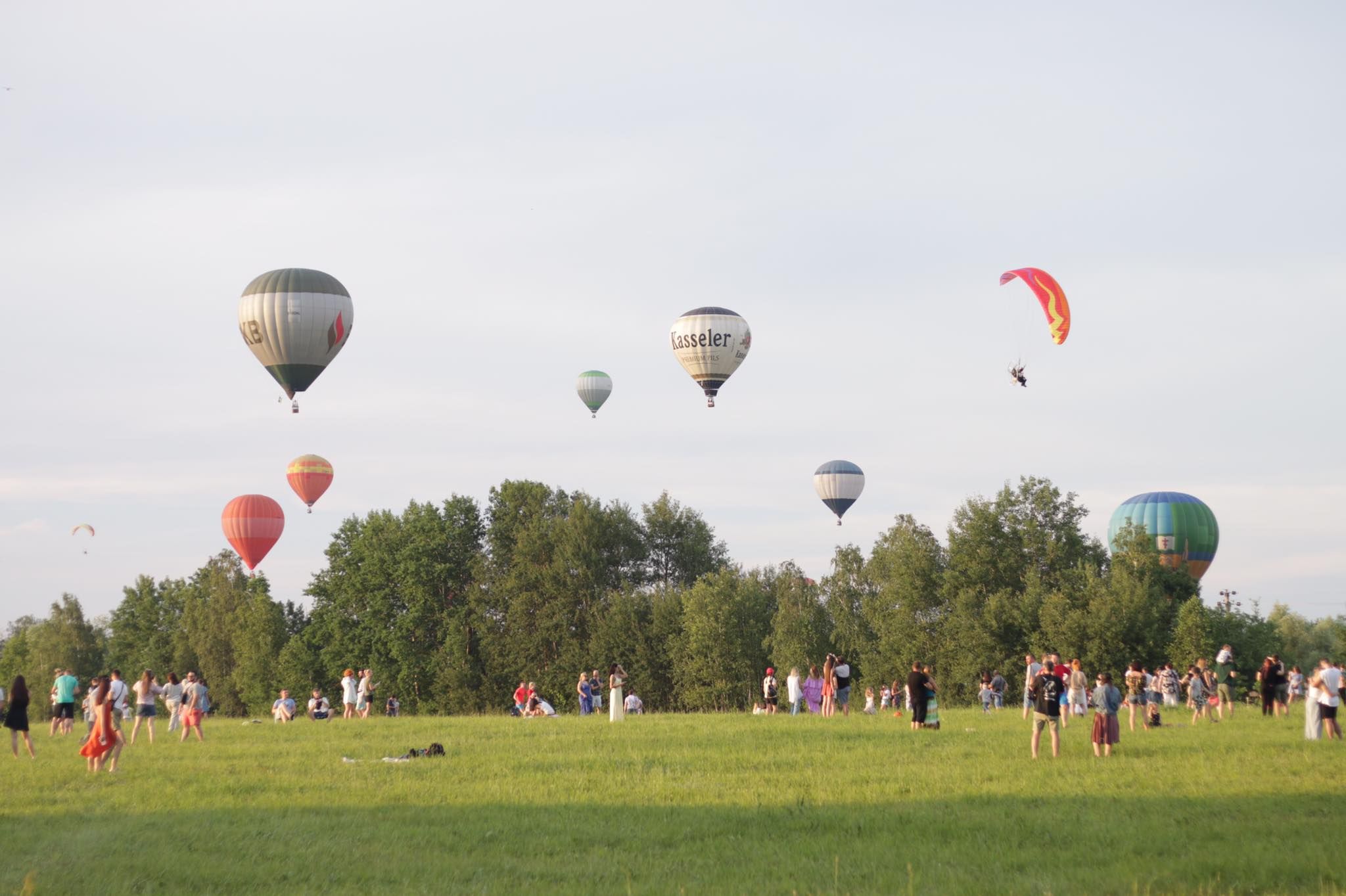 Фестиваль воздушных шаров под Киевом