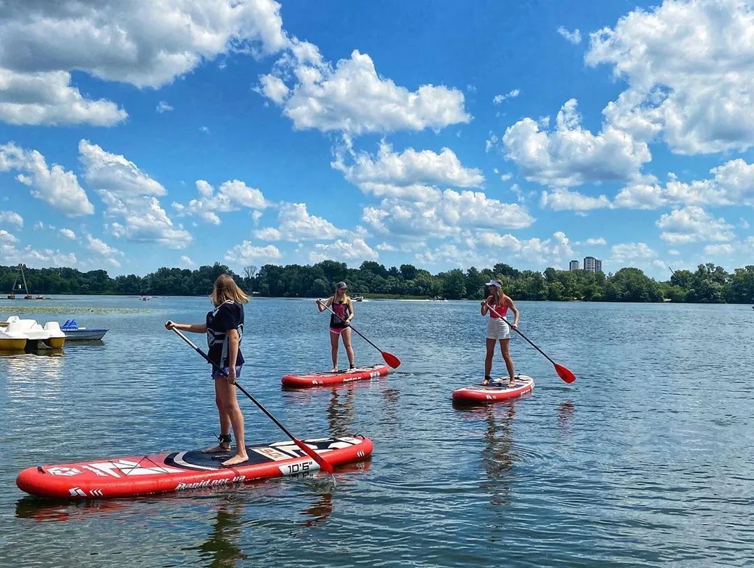 Таран та Осадча покаталися на сапах Таран та Осадча покаталися на сапах