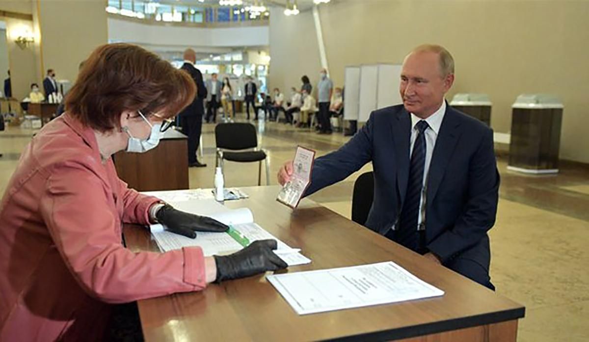 Путін проголосував за обнулення свого президентства