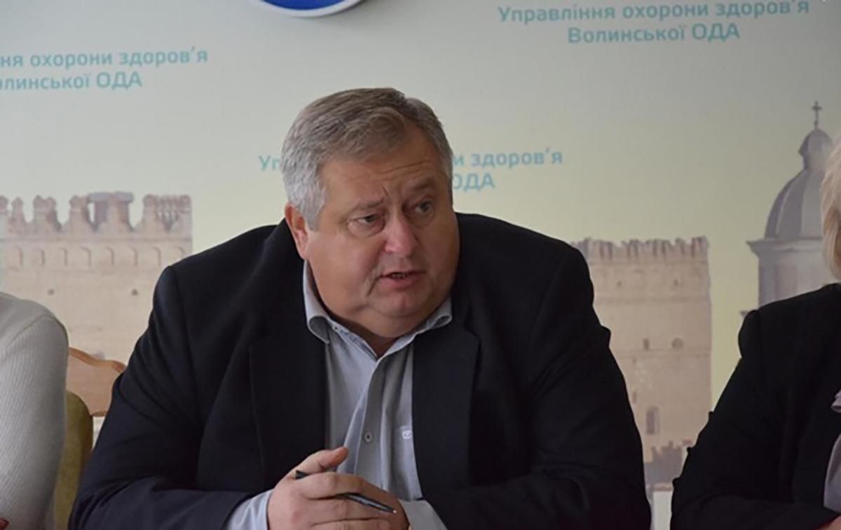 Головний медик Волині Валерій Руцький захворів на COVID-19 - 24 Канал