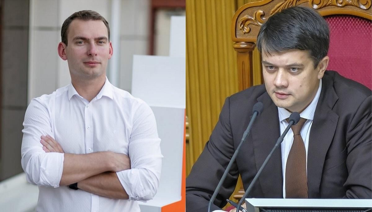 Пять – нет, девять: Разумков в Раде случайно спародировал популярный мем – видео Пять – нет, девять: Разумков в Раде случайно спародировал популярный мем – видео