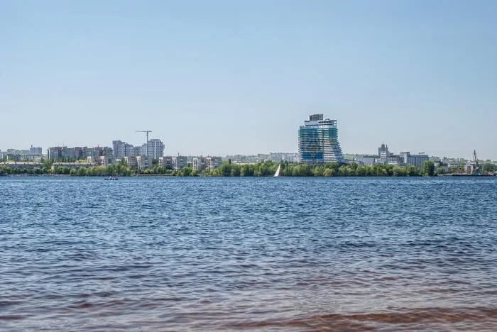 Вид на місто Дніпро