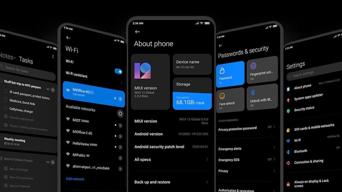 Стабильная версия MIUI 12: список смартфонов Xiaomi Стабильная версия MIUI 12: список смартфонов Xiaomi