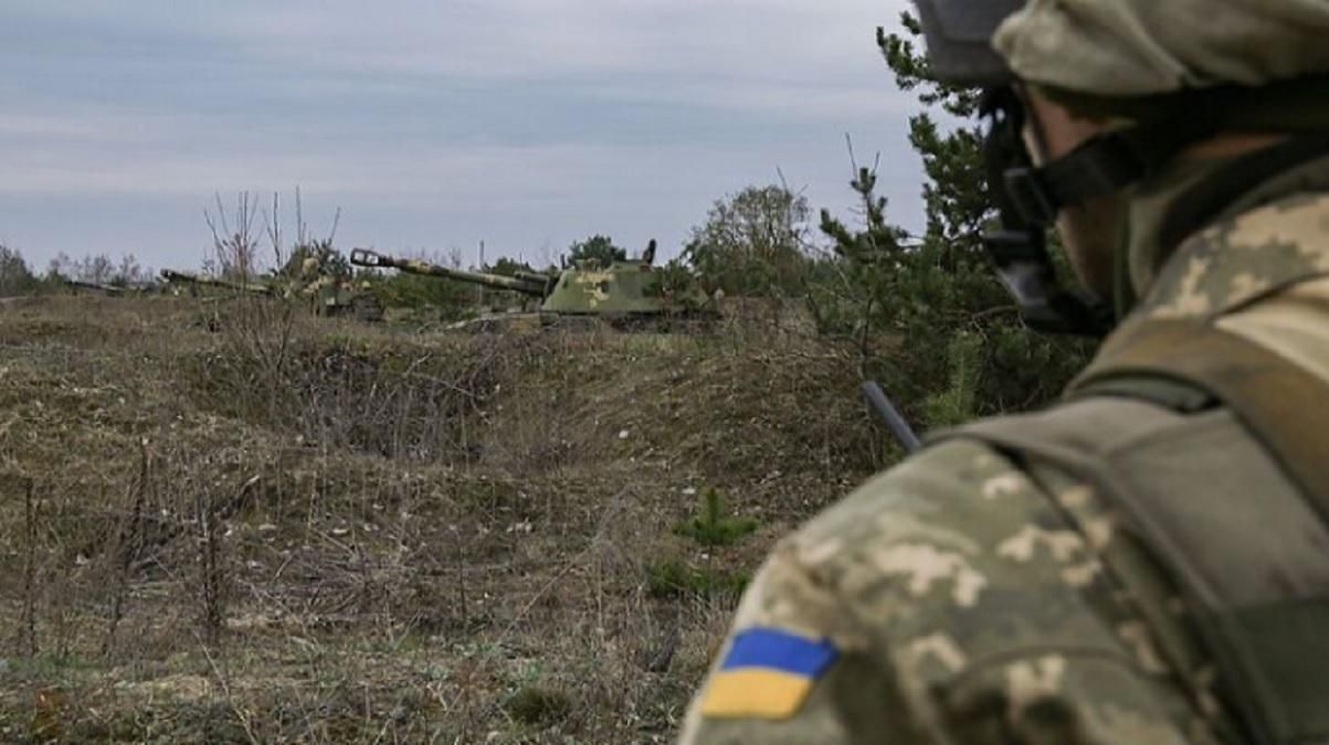 Почти час воины ВСУ отражали атаку боевиков возле Орехового