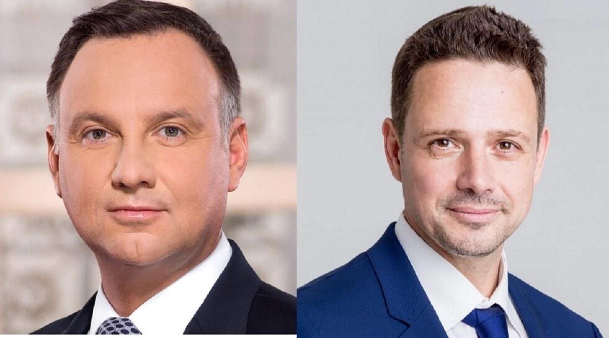 Президент Польщі Анджей Дуда програє в другому турі виборів, – соцопитування Президент Польщі Анджей Дуда програє в другому турі виборів, – соцопитування