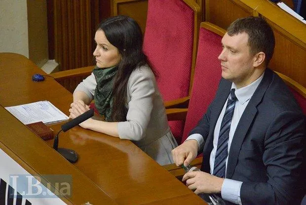 Оксана Царевич і Віктор Кицюк