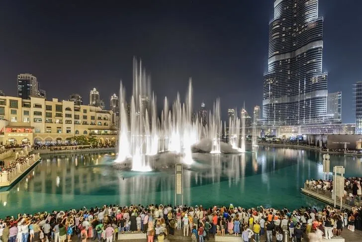 Найкрасивіший музичний фонтан в ОАЕ