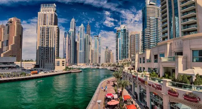 Елітний район Dubai Marina