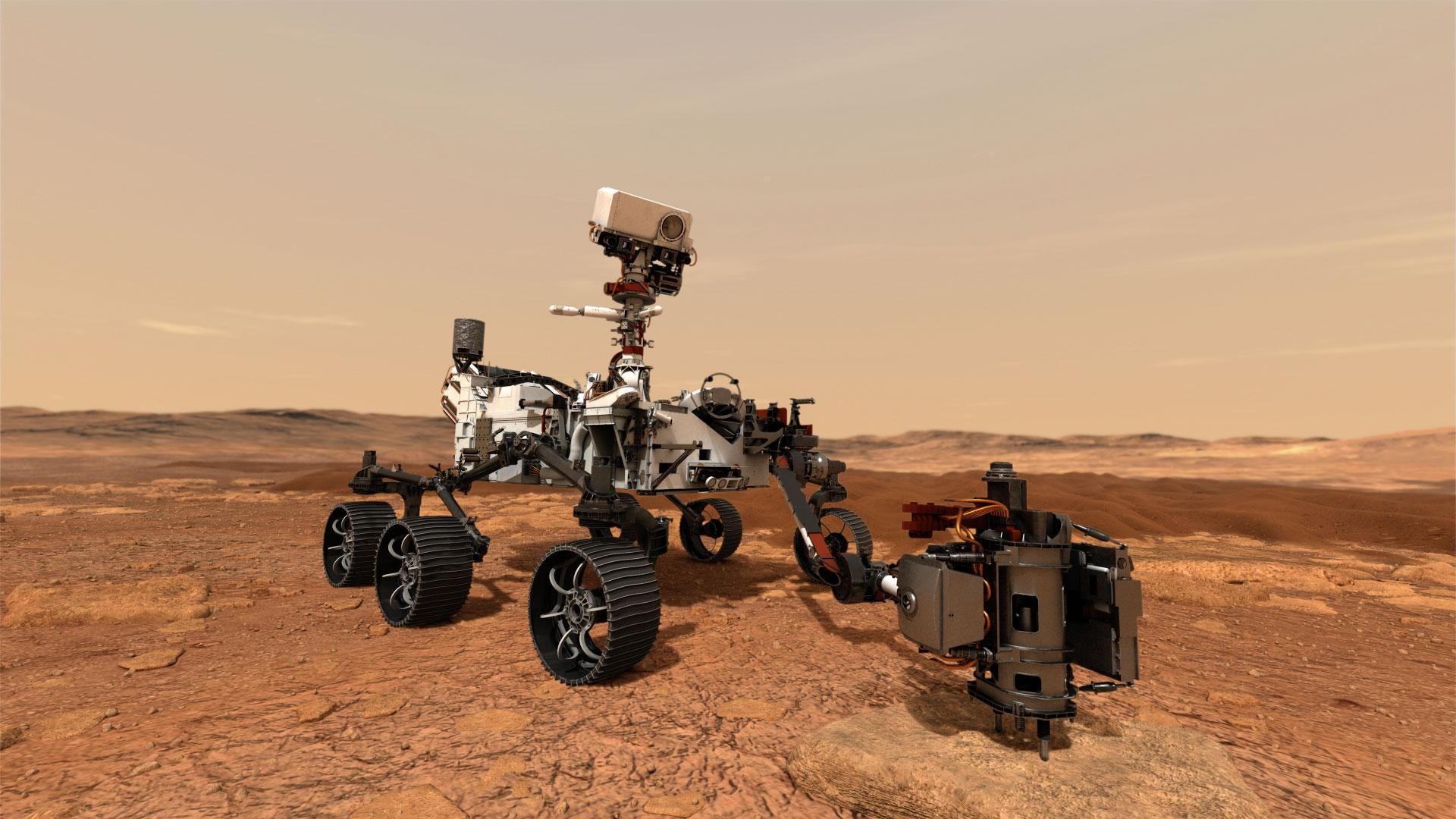 Марсоход Curiosity отправился в "летнее путешествие"