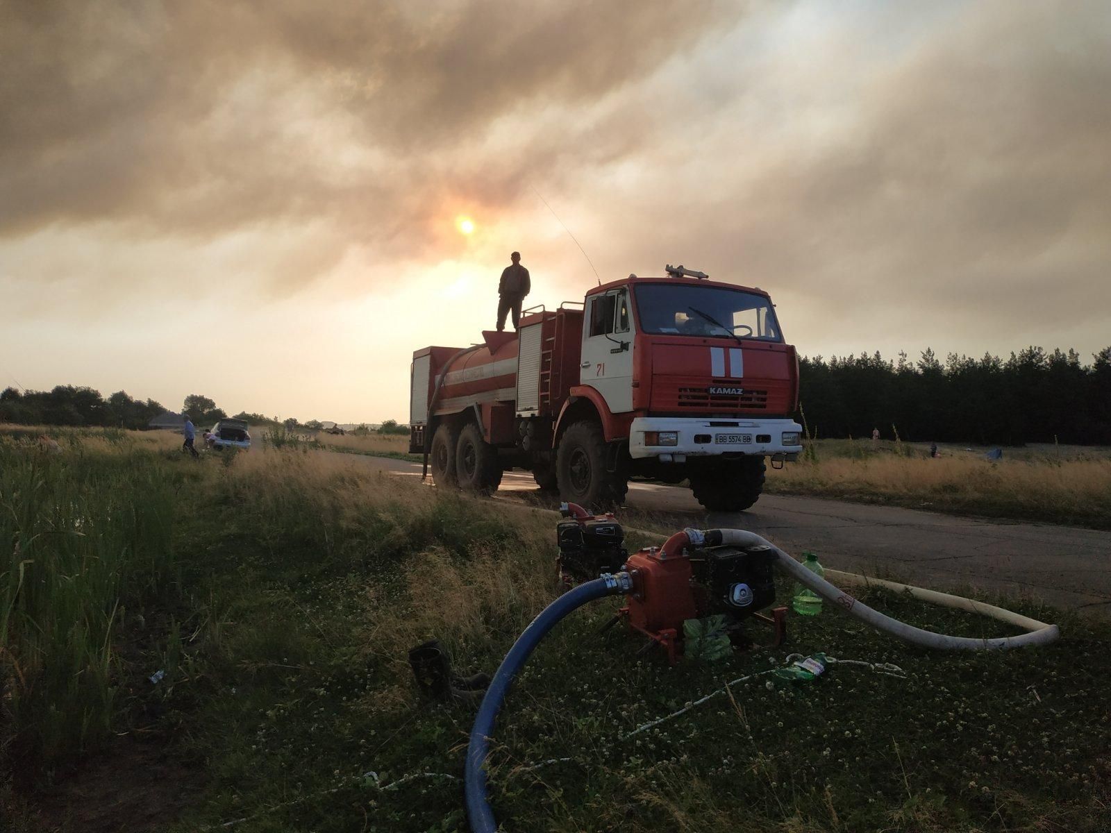 Пожежа в Луганській області сьогодні – останні новини пожежі