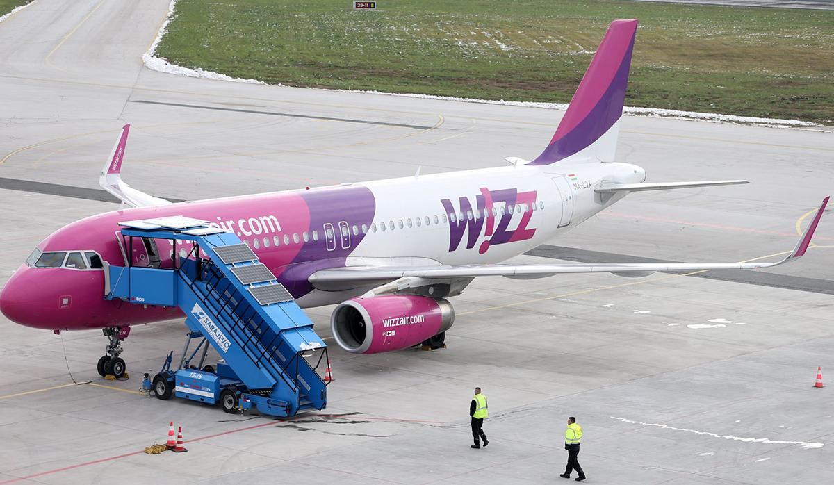 Wizz Air не виконуватиме рейс Київ – Таллінн до кінця липня