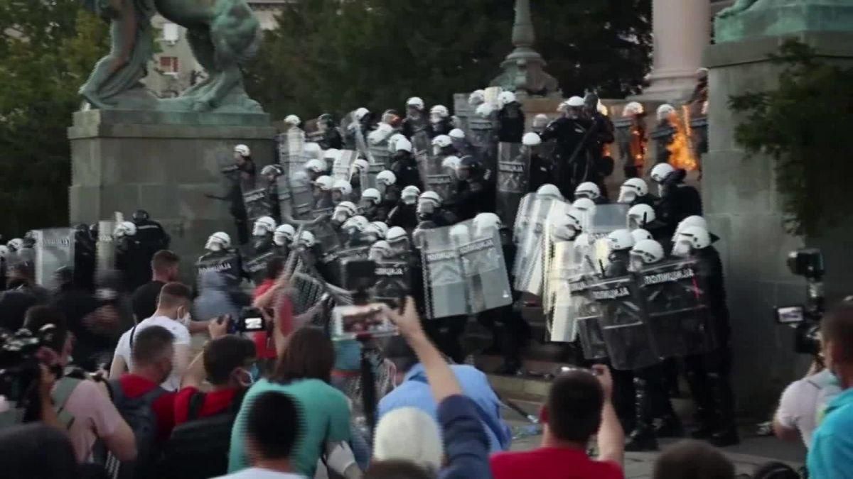 Протесты в Белграде Протесты в Белграде