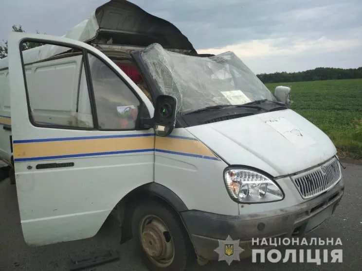 напад на авто Укрпошти, Полтавська область