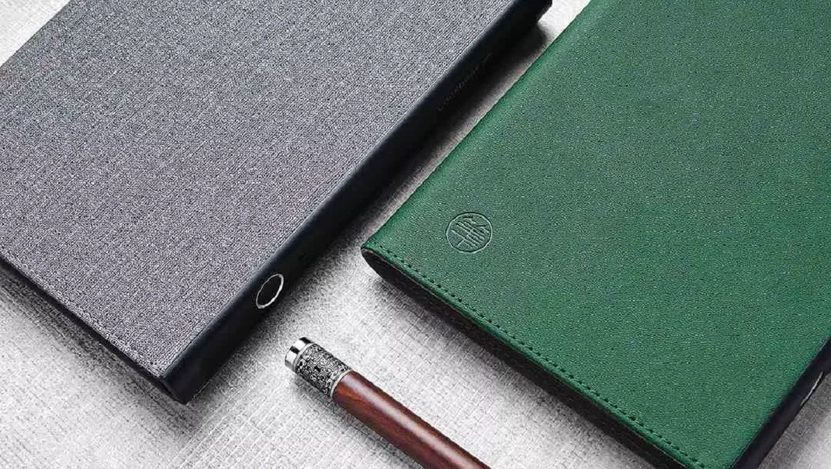 Xiaomi представила бумажный блокнот с датчиком отпечатков пальцев