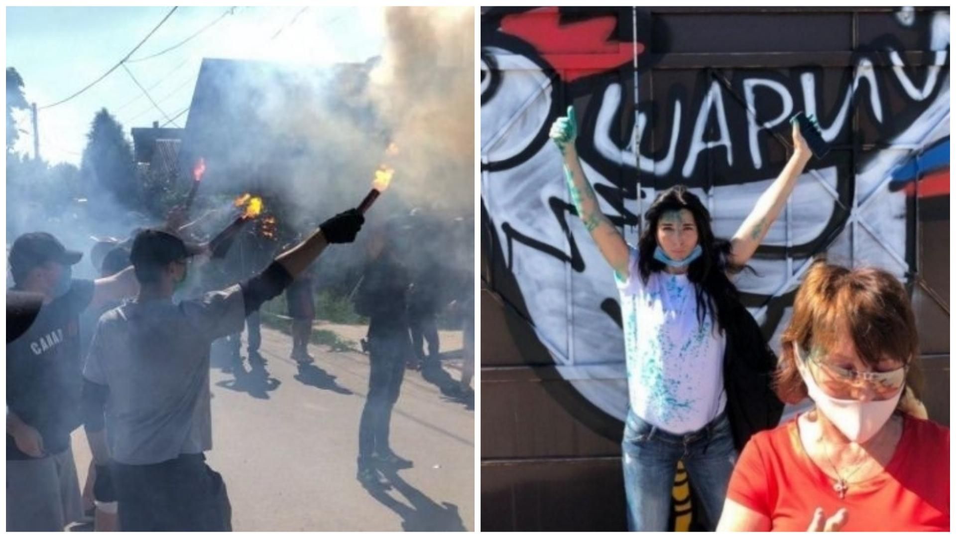 У Харкові стався конфлікт між Нацкорпусом та прихильниками Шарія У Харкові стався конфлікт між Нацкорпусом та прихильниками Шарія