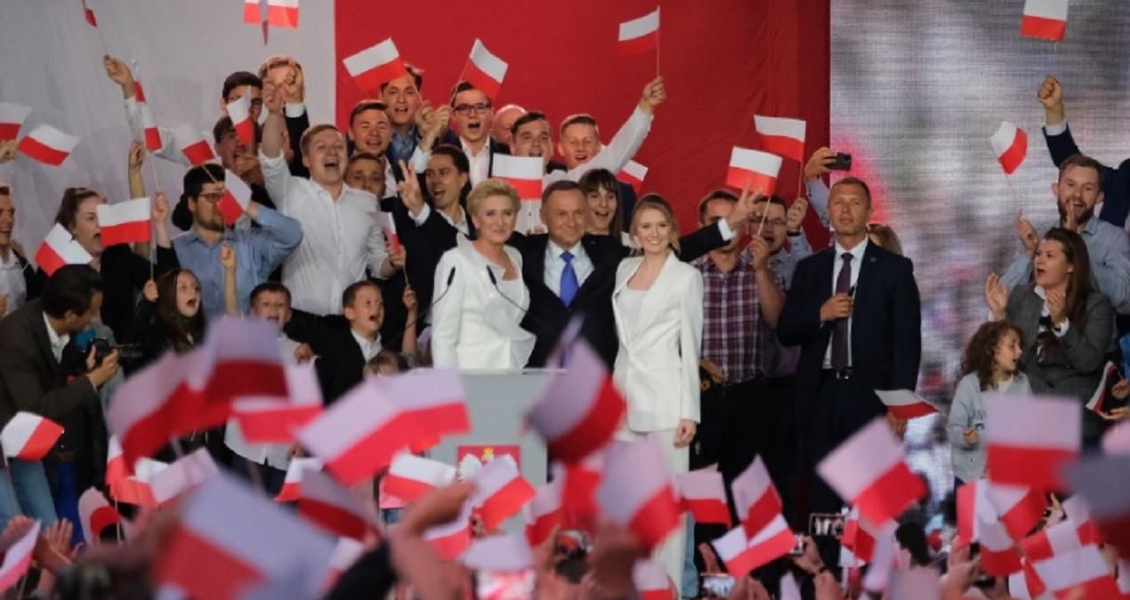 Анджей Дуда победил на президентских выборах в Польше