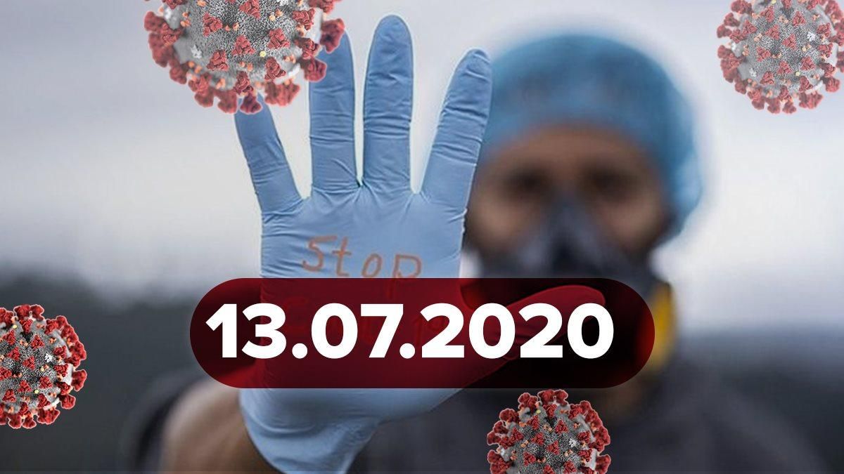 Коронавирус Украина, мир 13 июля 2020: статистика, новости