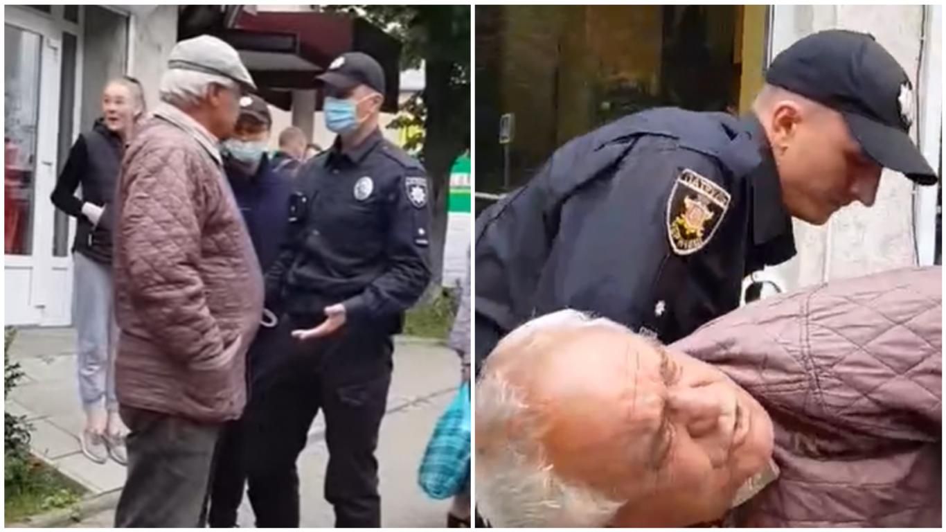 Полиция жестко задержала пенсионера в Черновцах: ГБР расследует дело Полиция жестко задержала пенсионера в Черновцах: ГБР расследует дело