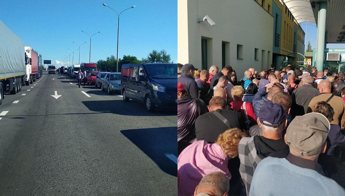 На кордоні з Угорщиною утворилися величезні черги: їх пов'язують зі зміною правил в'їзду На кордоні з Угорщиною утворилися величезні черги: їх пов'язують зі зміною правил в'їзду