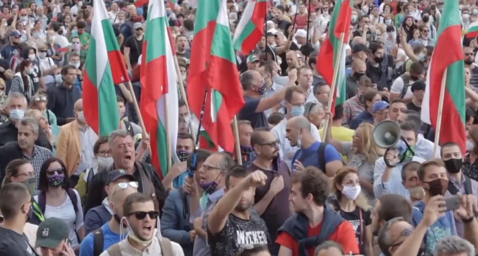 Протесты в Болгарии переросли в столкновения с полицией: причины