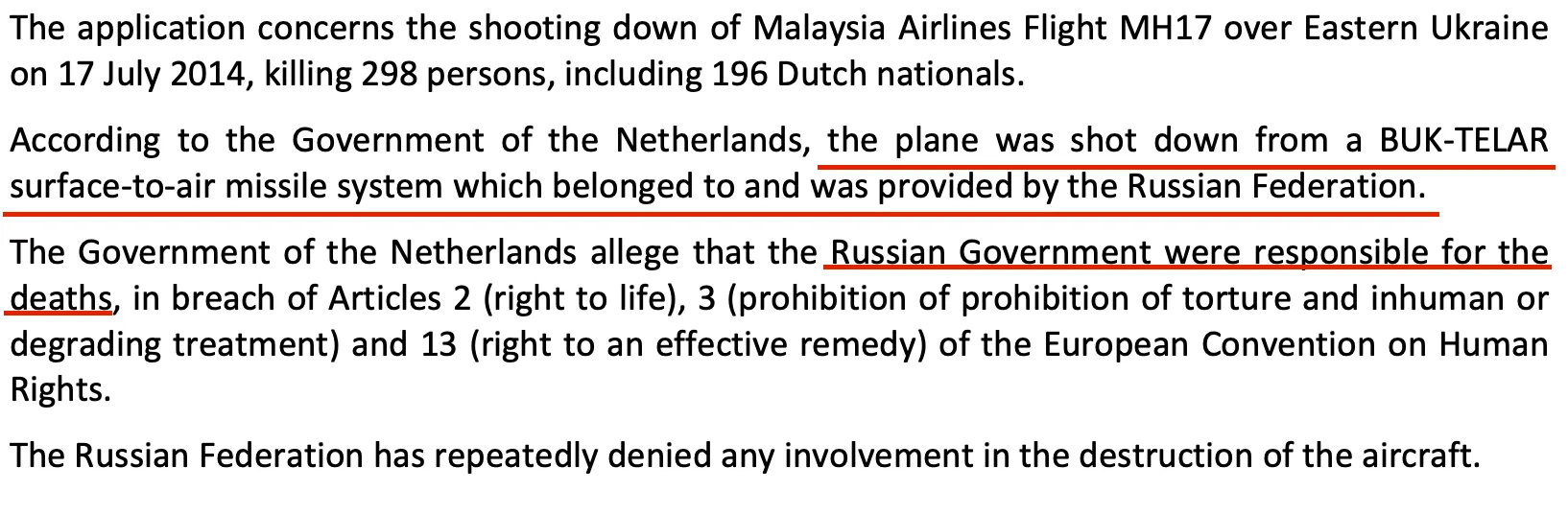 нідерланди росія мн17 позов деталі нідерланди росія мн17 позов деталі