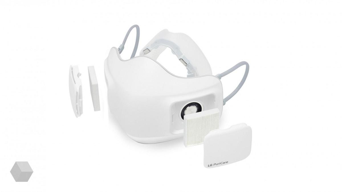 LG разработала электронную маску со сменными HEPA-фильтрами LG разработала электронную маску со сменными HEPA-фильтрами