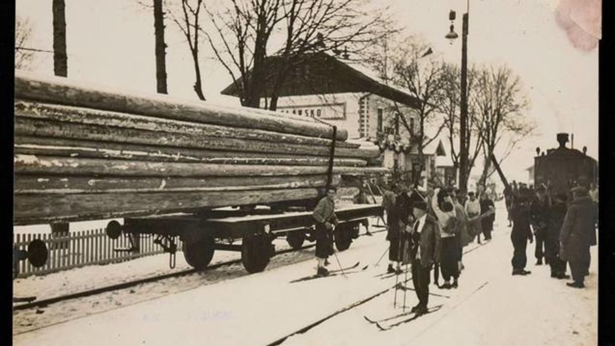 Как выглядел первый горнолыжный курорт в Карпатах Как выглядел первый горнолыжный курорт в Карпатах