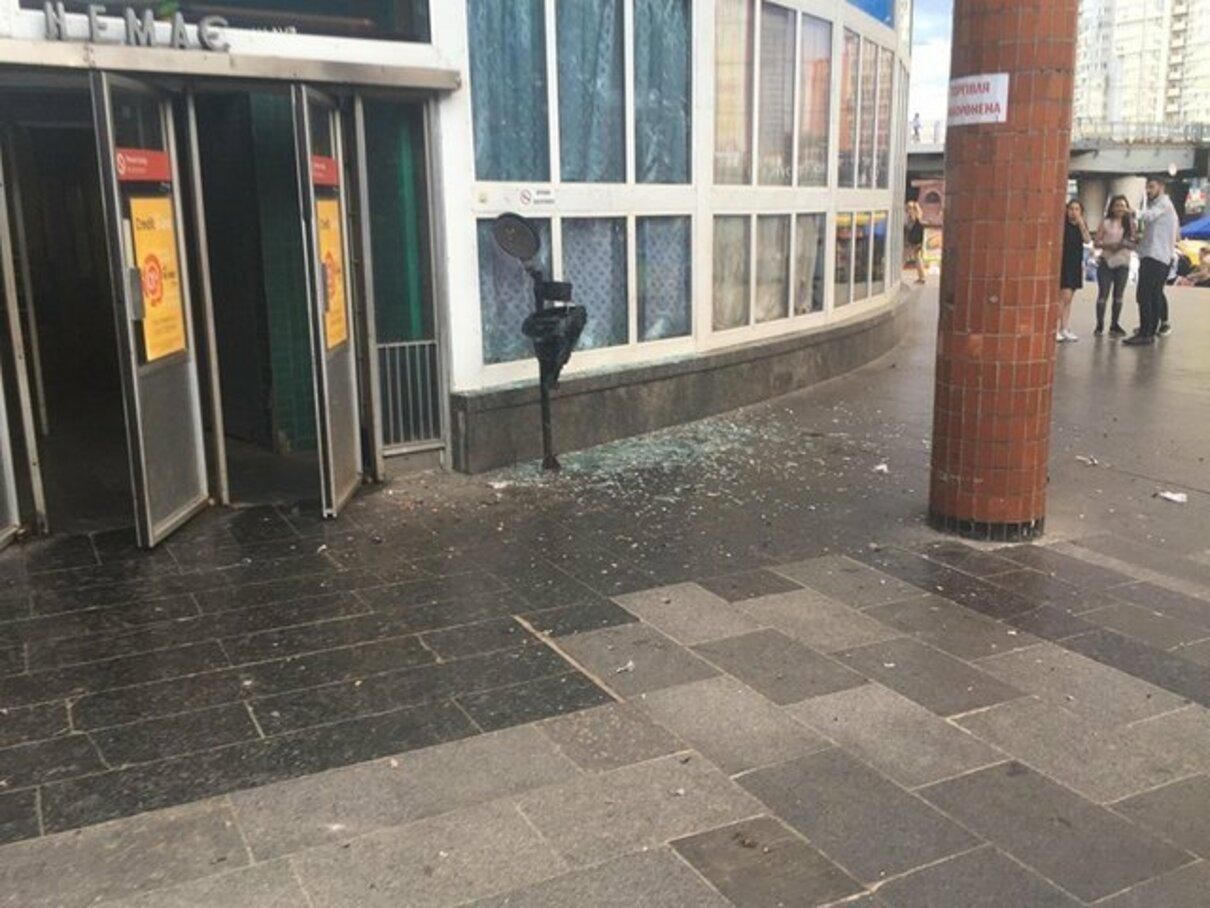 Взрыв возле станции метро Шулявская: пострадавшего прооперировали Взрыв возле станции метро Шулявская: пострадавшего прооперировали