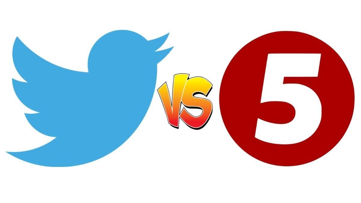 Twitter заблокував та видалив акаунт 5 каналу через недостатній вік Twitter заблокував та видалив акаунт 5 каналу через недостатній вік