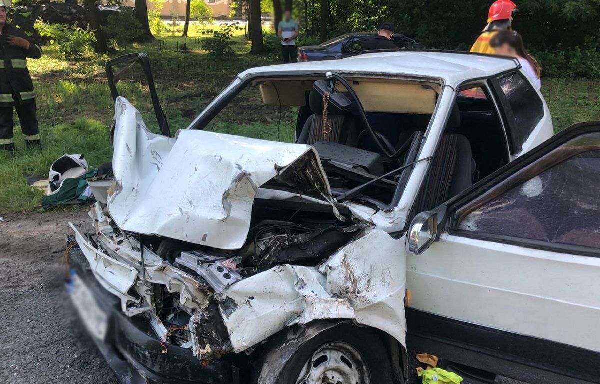 На Львівщині п’яний водій спричинив ДТП: п’ятеро постраждалих На Львівщині п’яний водій спричинив ДТП: п’ятеро постраждалих