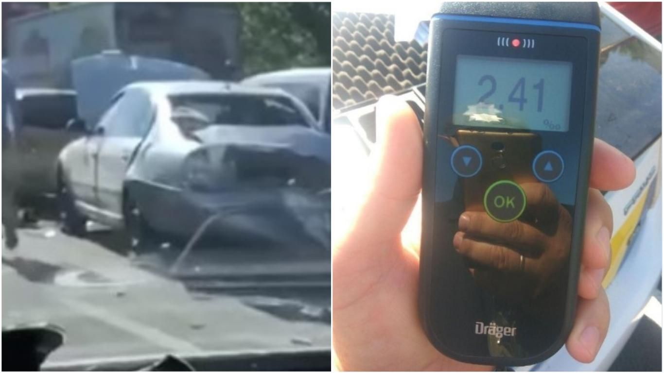 ДТП на Заболотного у Києві 23.07.2020: потрійна аварія з п'яним водієм ДТП на Заболотного у Києві 23.07.2020: потрійна аварія з п'яним водієм