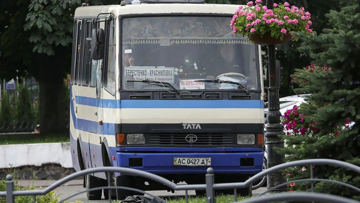 Луцький терорист тримав весь у заручниках весь автобус