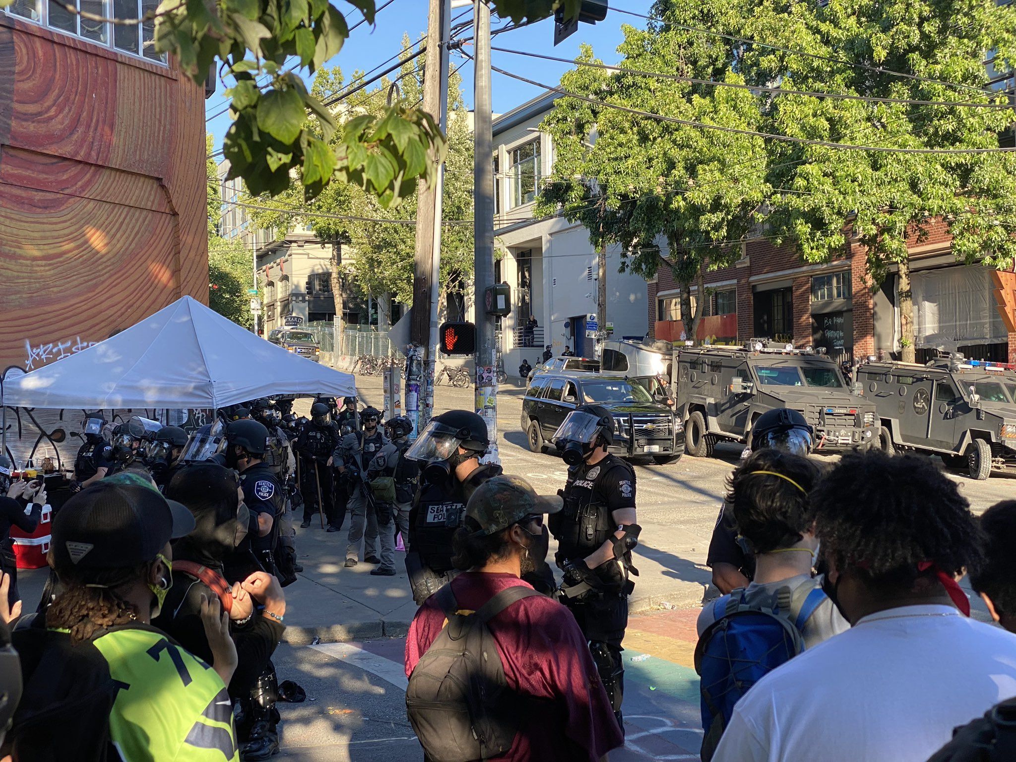 Протести у США: у Сіетлі зіткнення, багато затриманих - відео, фото Протести у США: у Сіетлі зіткнення, багато затриманих - відео, фото