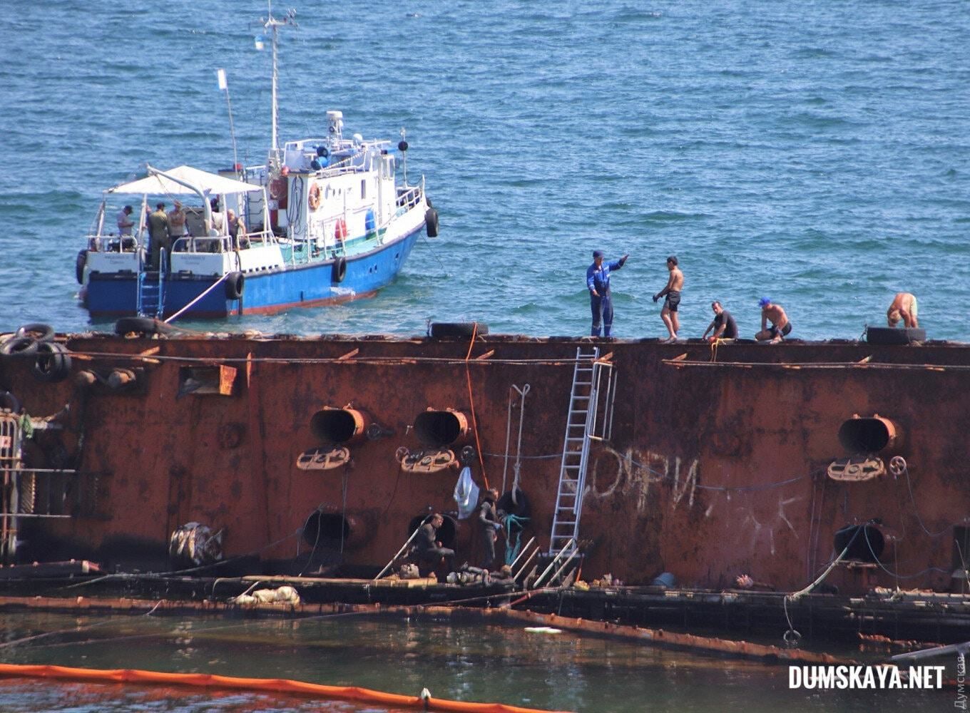 Чрезвычайная ситуация в Одессе 26.07.2020 из-за танкера Delfi