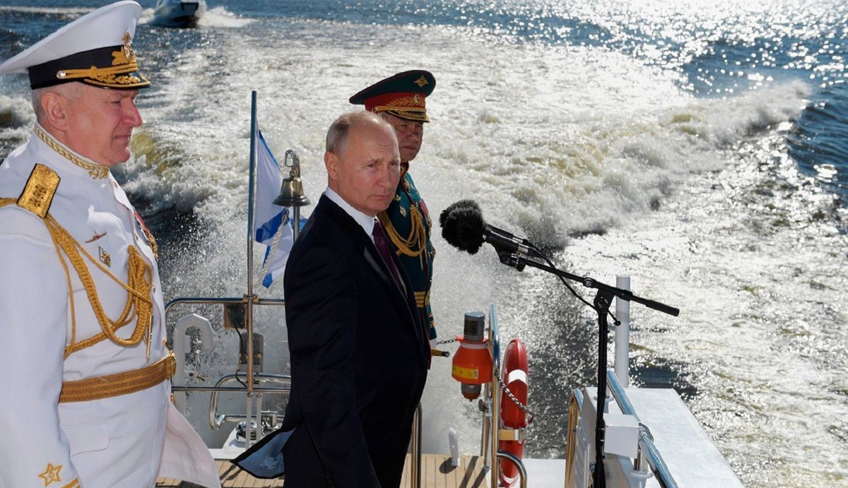 Перед розмовою з Зеленським Путін заявив про плани посилити морський флот Перед розмовою з Зеленським Путін заявив про плани посилити морський флот