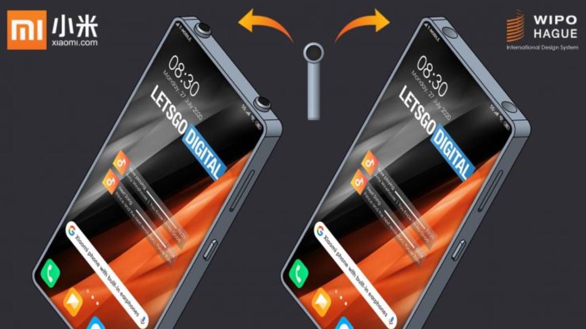 Xiaomi запатентувала смартфон з кишенькою для навушників Xiaomi запатентувала смартфон з кишенькою для навушників