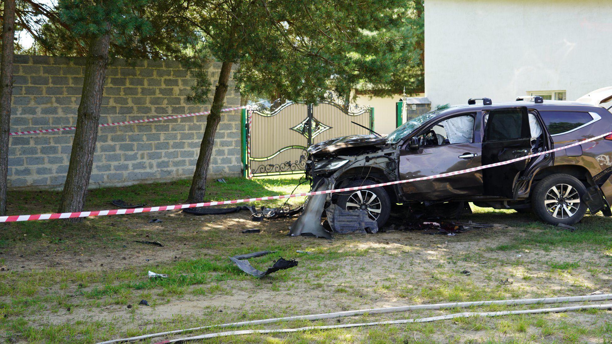 Взрыв авто в Мостисском районе Львовщины 28 июля 2020: фото