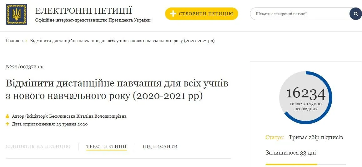 петиція петиція