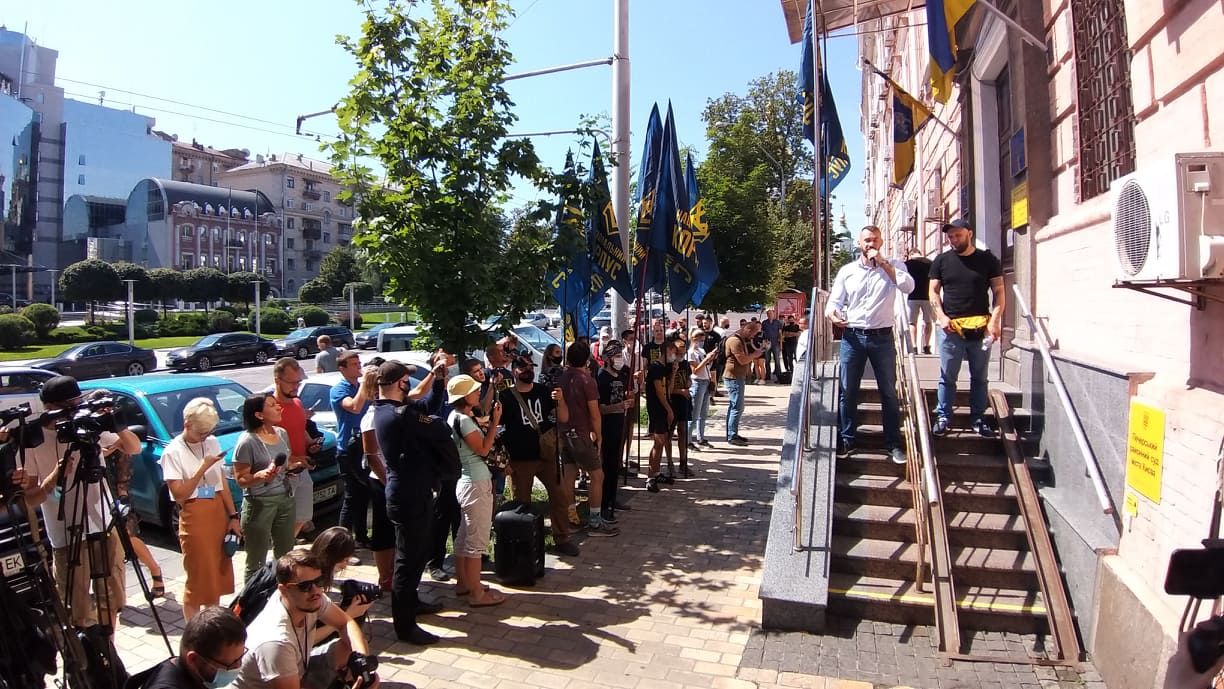 Справа Сивохи проти Нацкорпусу: суд переніс слухання, фото Справа Сивохи проти Нацкорпусу: суд переніс слухання, фото